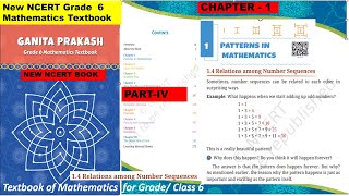 Class 6 Maths  Chapter 1  Patterns in Mathematics  Part  4  GANITA PRAKASH  New NCERT [upl. by Ansell944]