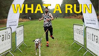 Sub 18 Minute 5k attempt with a DALMATIAN [upl. by Janette]