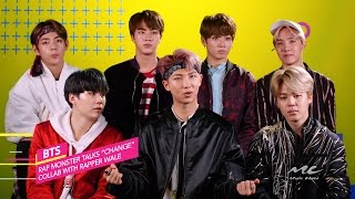 BTS Rap Monster Talks quotChangequot Collab with Wale [upl. by Narual391]