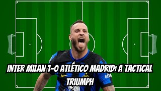 Inter Milan 10 Atlético Madrid A Tactical Triumph  NY Sports News [upl. by Uhp]