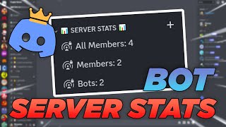 BOT per le STATISTICHE del nostro Server Discord [upl. by Lessirg]