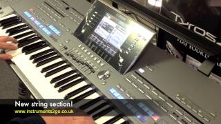 Yamaha Tyros 5 First Play Demo [upl. by Mayeda]