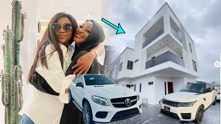 Genevieve Nnaji SHOCK To SEE INI EDOs Mansion AS She Take A TOUR [upl. by Carisa]