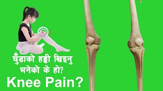 घुँडाको हड्डी किन दुख्छ  Knee pain [upl. by Akemad]