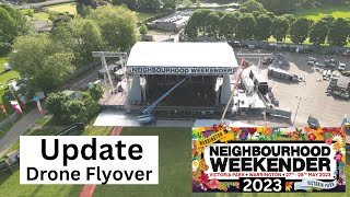 Warrington Neighbourhood Weekender 2023  Flyover Update [upl. by Lodi866]