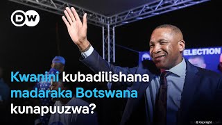 Kwanini kukabidhiana madaraka kwa amani Botswana kunapuuzwa [upl. by Burger]