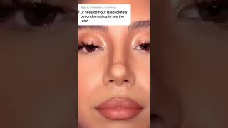 Best Hack to contour your nose  Amazing nose contouring technique tutorial for wide nose  FaceLab [upl. by Gargan692]