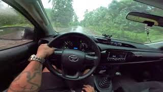 2023 Toyota Hilux JPOV driving impressions [upl. by Jaffe807]