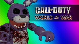 WaW Zombies Five Nights At Freddys 4 Map  Most Difficult Map Ever [upl. by Haseefan]