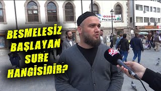 Besmelesiz Başlayan Sure Hangisidir [upl. by Elboa924]