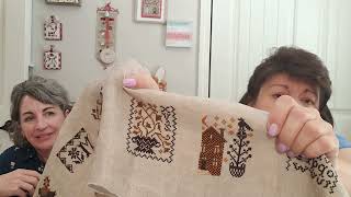 Lonestar Stitchers Flosstube 10 Cross Stitch FFOs WIPS Plans Haul Retreats and More [upl. by Kaila33]