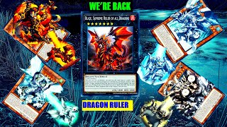 YuGiOh Master Duel pro Legendary DRAGON RULER deck POST BANLIST TCG [upl. by Narual350]