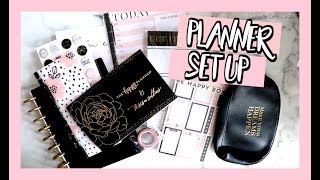 PLANNER SET UP  THE HAPPY PLANNER BOX [upl. by Kylander]