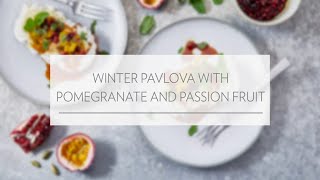 TR90 Recipes Winter Pavlova  Pharmanex [upl. by Attenev]