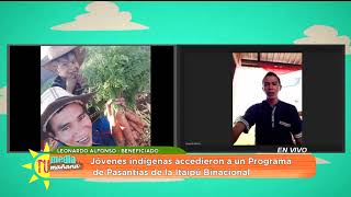 Jóvenes indígenas accedieron a un Programa de Pasantías de la Itaipú Binacional [upl. by Zaneta]