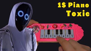 How to play TOXIC on 1 Piano [upl. by Kobe658]