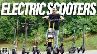 TOP 7 ELECTRIC SCOOTERS 2022 Best eScooters Tested [upl. by Ahsiam]