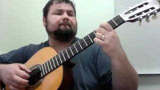 Matteo Carcassi Op 60 No 13 Classical Guitar  Florentin Tise [upl. by Netniuq]