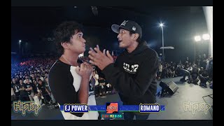 FlipTop  EJ Power vs Romano  Isabuhay 2024 [upl. by Fredelia]