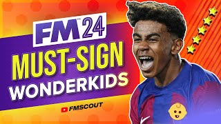 MUSTSIGN Essential FM24 Wonderkids  Football Manager 2024 Wonderkids [upl. by Diego704]