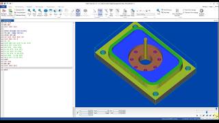 CNC ISO GCODE MILL PROGRAMMING [upl. by Epilihp127]