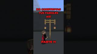 FAROLES para MINECRAFT 11 minecraftshorts minecraft [upl. by Ynoble]