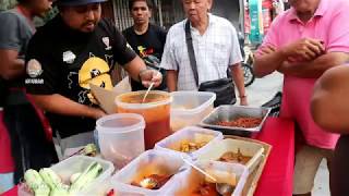 Malaysia Street Food  Nasi Lemak Taman Mayang [upl. by Nwahsid]