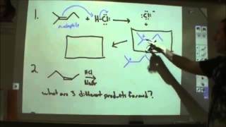 Alkene addition problems 1 with worked out solutions [upl. by Ilanos]