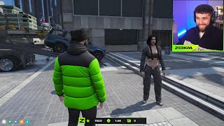 TOMMY T meets Valkyrae for the FIRST TIME in NoPixel 40 [upl. by Aleac642]