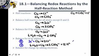 184 Balancing Redox Reactions  Disproportionation [upl. by Goda]