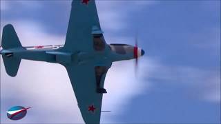 Yakovlev Yak3 display at ParisLe Bourget Airshow 2019 [upl. by Marchelle]