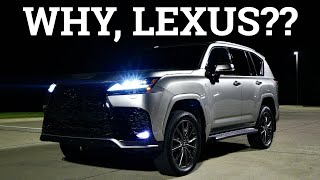 One Disappointment  Lexus LX 600 Night Review amp Drive [upl. by Ynahteb104]