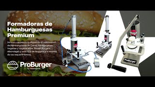 AM2 PROBURGER PRO  Ensayo con molde 100x12mm  115g [upl. by Nemrak]