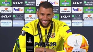 Villarreal 11 Man Utd Pens 1110 Etienne Capoue  Man Of The Match Presser  Europa League Final [upl. by Ahsenra]