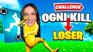 OGNI KILL BALLO IL LOSER con LA SKIN BANANITA in RANKED UNREAL 😂 FORTNITE ITA [upl. by Clower]