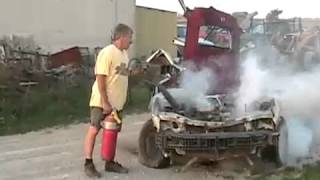 721 motor blow and fire buick 3 8 Davidsfarm [upl. by Pricilla]