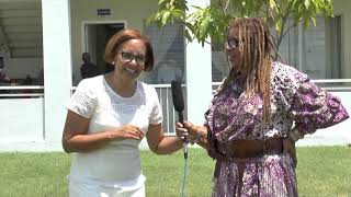 Margaret Prescod Interviews Mildred Aristide at UNIFA Graduation in Haiti [upl. by Adnorhs]