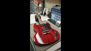 On the Workbench  Epiphone SG Special with Killpot switch [upl. by Ryhpez]