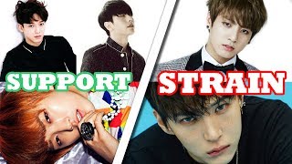 Strain VS Support  KPop Male Vocalists F4  C5 [upl. by Fritzie]