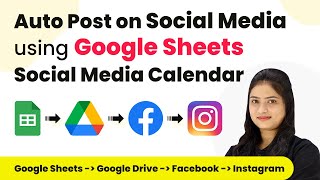 How to Auto Post on Social Media Platforms from Google Sheets Social Media Calendar [upl. by Eanel]