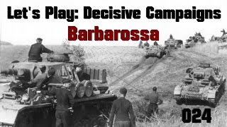 Lets Play Decisive Campaigns Barbarossa Germany Part 024 Final Assault On Riga [upl. by Hgiellek]