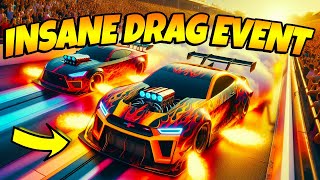 HUGE ORGANIZED GREENVILLE DRAG RACES  ROBLOX  Greenville [upl. by Hanikehs788]