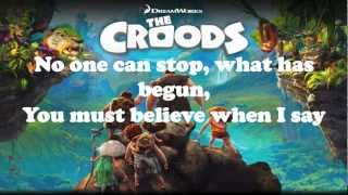 Shine Your Way  Owl City amp Yuna LYRICS THE CROODS [upl. by Kubis]