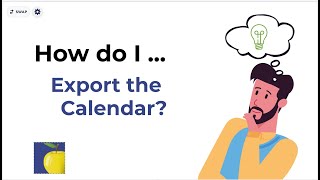 Exporting calendar in English 2024 [upl. by Hsinam]