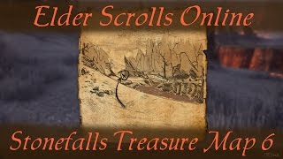 Stonefalls Treasure Map 6 vi Elder Scrolls Online ESO [upl. by Zeiler]