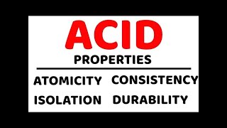 ACID Properties ll DBMS ll AtomicityConsistencyIsolationDurability Explained in Hindi [upl. by Parsons]