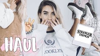 HAUL de ROPA amp TRY ON  Pull Berskha amp MUCHO MÁS 🙌🏻 [upl. by Akimehs227]