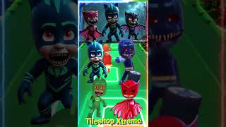 Team Pj Masks Connor 🆚 Gekko🆚 Night Ninja 🆚 Owlette Monster Transformation coffindance tileshop [upl. by Sosthenna]