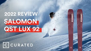 2022 Salomon Lux QST 92 Ski Review  Curated [upl. by Dayna]