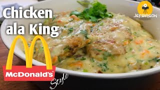 Chicken Ala King Recipe  Mc Donald Style [upl. by Moffitt]